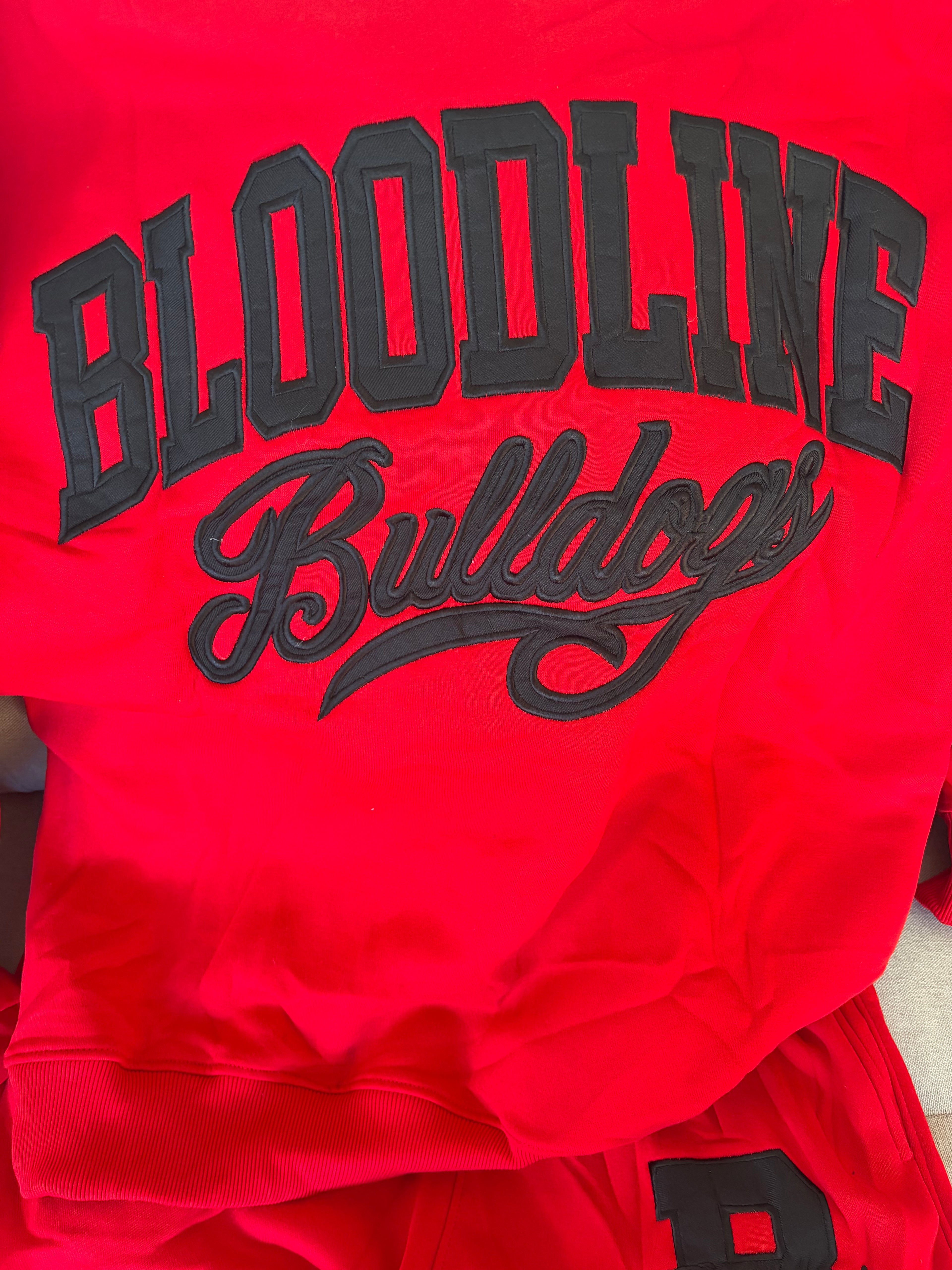 ADULTS Red and black tracksuit Pre order