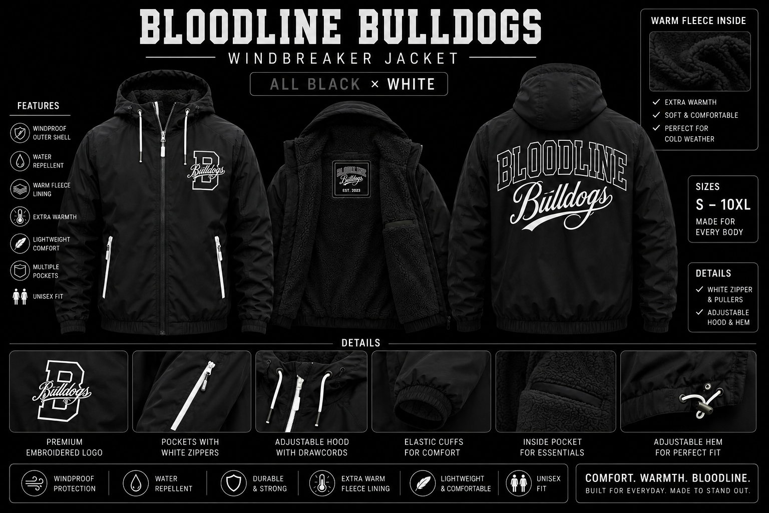 ADULTS Jackets Pre Order