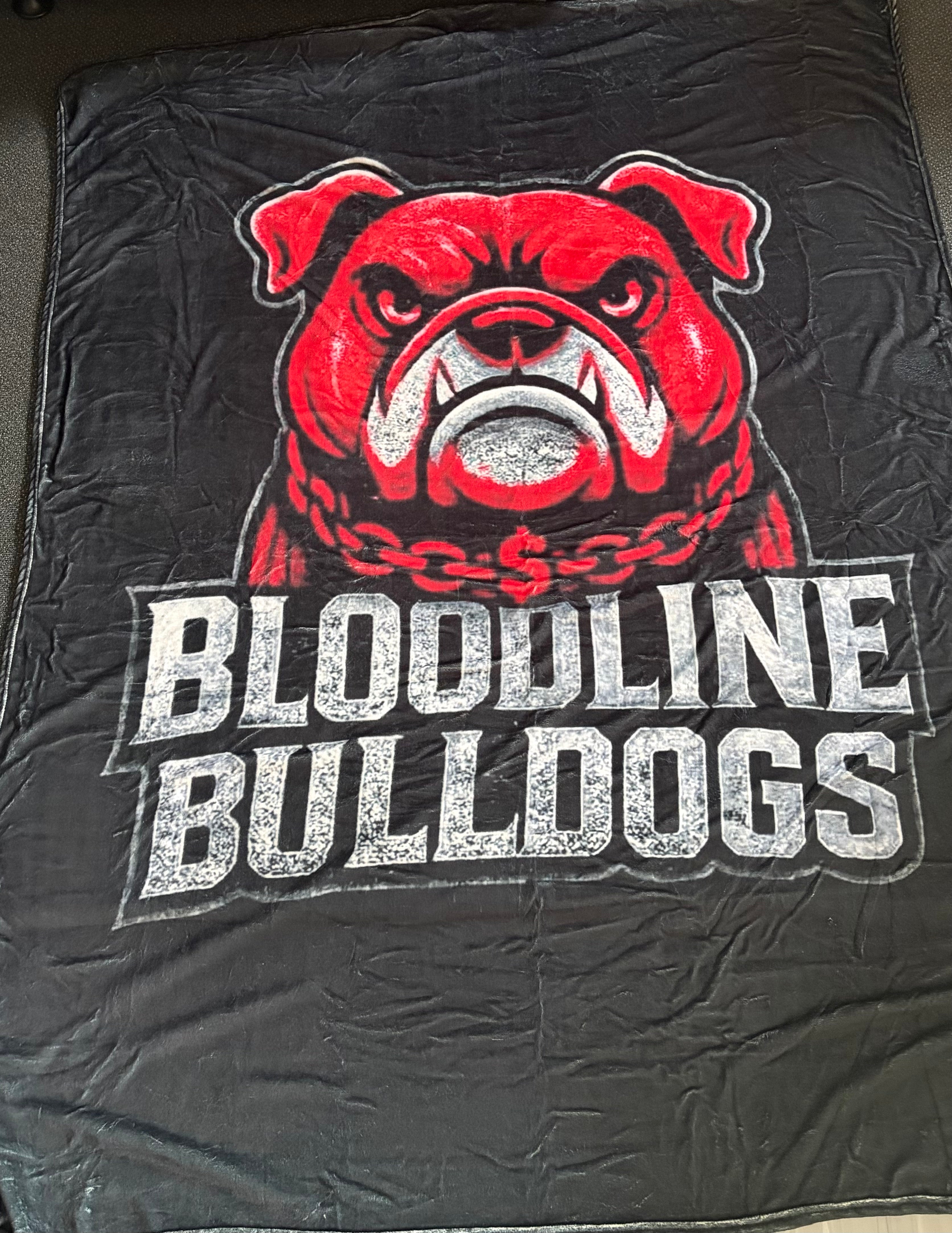 SOLD OUT!! Limited Edition Bloodline Bulldogs Blanket PRE ORDER